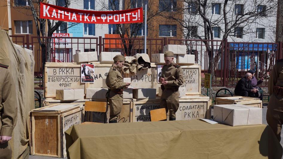 Управление Росгвардии по Камчатскому краю приняло участие в праздничном мероприятии  «Песни мира, песни Победы»