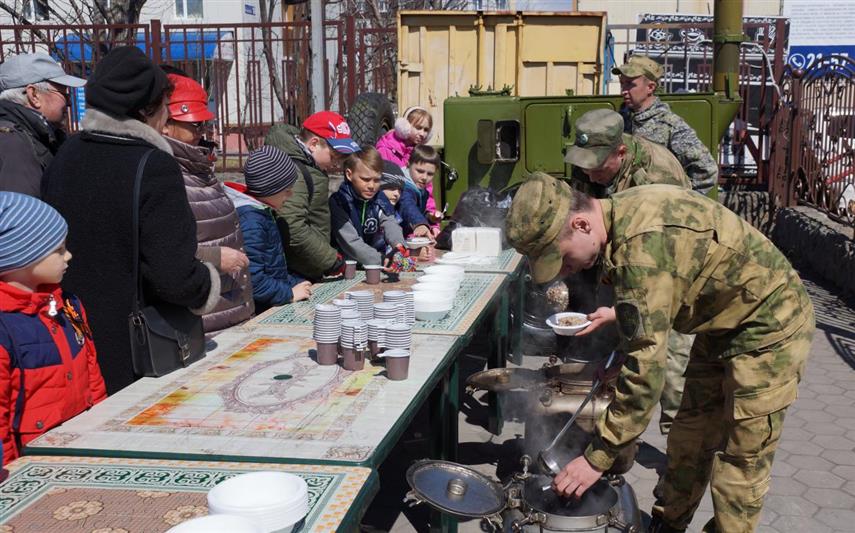 Управление Росгвардии по Камчатскому краю приняло участие в праздничном мероприятии  «Песни мира, песни Победы»