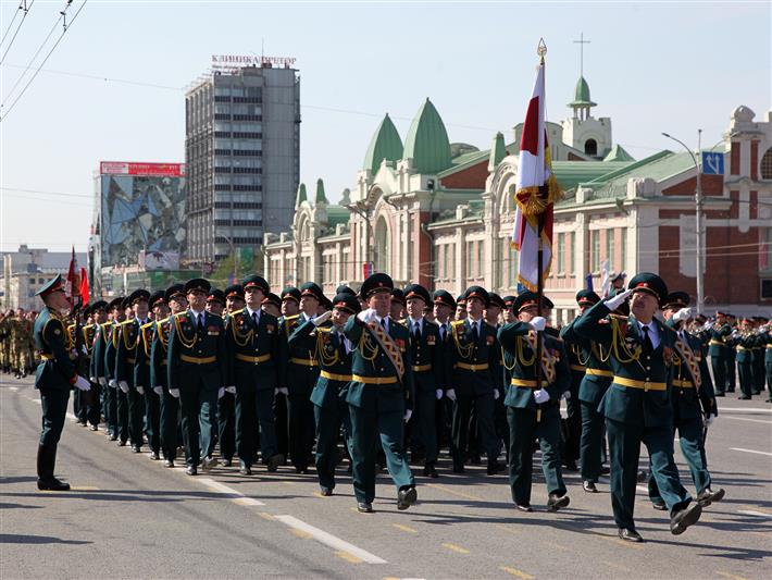 Росгвардейцы Сибири встретили День Победы