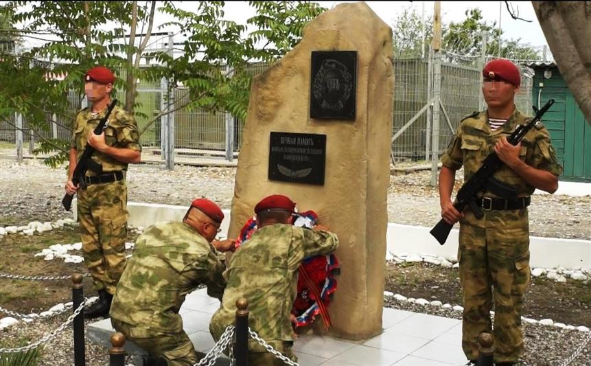 В Объединенной группировке войск (сил) на территории Северо-Кавказского региона прошел День памяти погибших военнослужащих отдельного отряда спецназа «Оберег»
