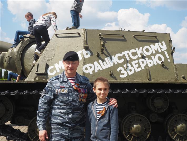 К акции «Георгиевская лента» подключилось белгородское областное управление Росгвардии
