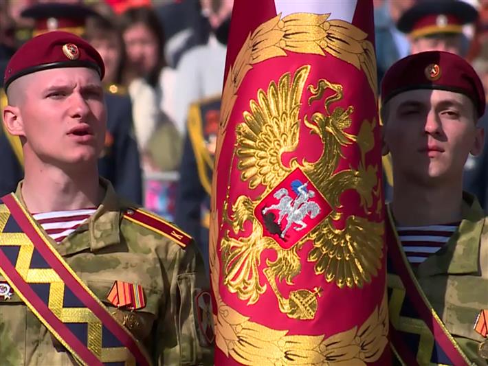 Росгвардейцы Сибири встретили День Победы