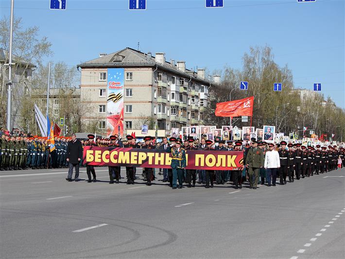 Росгвардейцы Сибири встретили День Победы