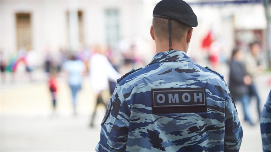 Бойцы крымского ОМОН обеспечили правопорядок во время выездного совещания Совета безопасности России 