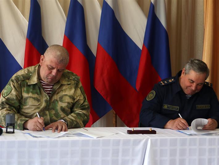 Росгвардия и Шарыповский кадетский корпус подписали соглашение о сотрудничестве 
