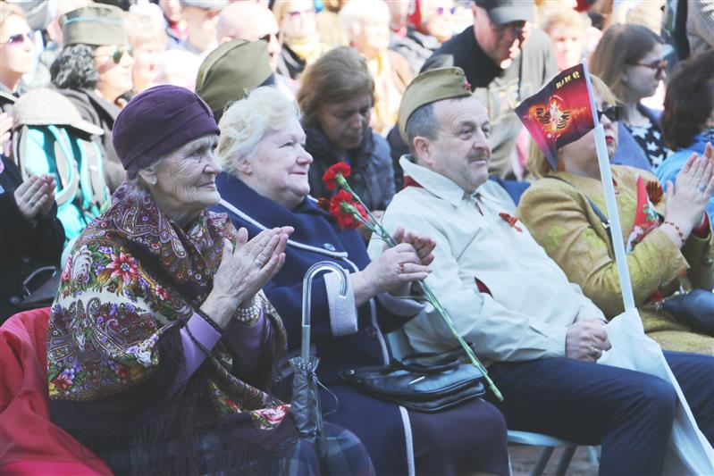 В Санкт-Петербурге прошла акция Росгвардии «Мелодии Победы»