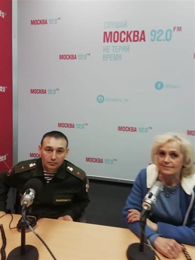 Офицер Росгвардии рассказал слушателям «Радио Москвы» о высших учебных заведениях силовой структуры