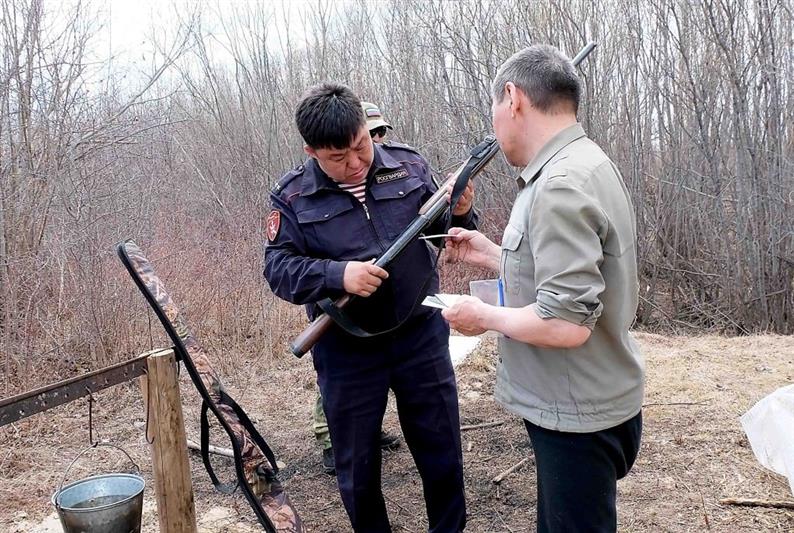 Росгвардейцы изъяли 25 единиц оружия в ходе рейдов по охотничьим угодьям в Якутии
