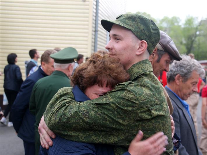 Призывники из Хакасии пополнили ряды Росгвардии