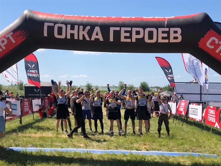 Команда Росгвардии стала лучшей на самарском этапе «Гонки героев»