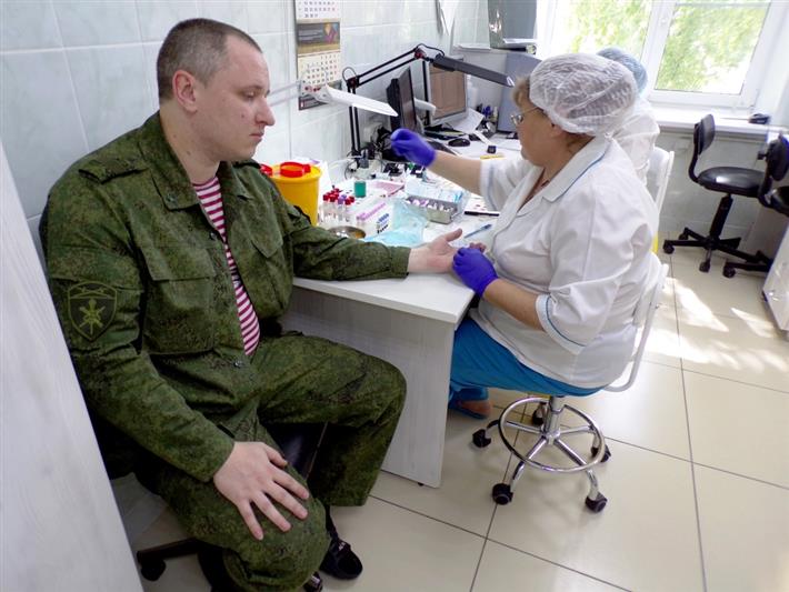 Курганские росгвардейцы поддержали донорское движение