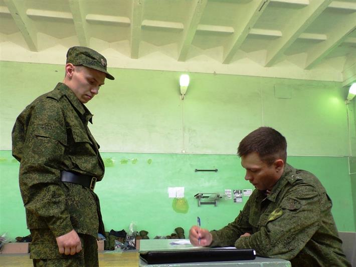Призывники Зауралья готовятся к службе в Росгвардии
