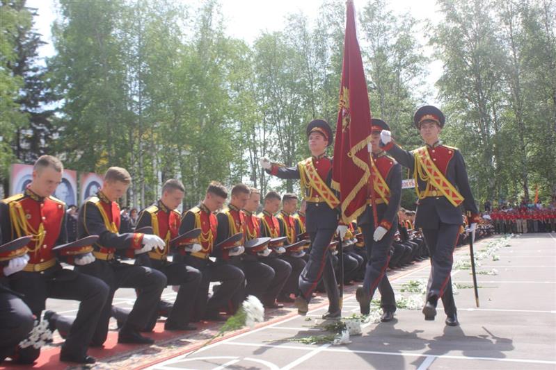  В Пермском кадетском корпусе имени Героя России Федора Кузьмина состоялся очередной выпуск кадет