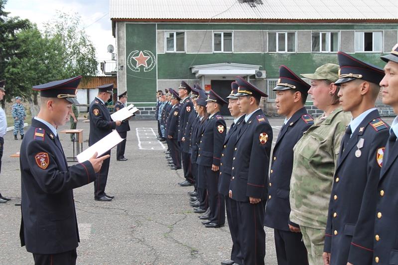 В Туве новобранцы пополнили ряды Росгвардии