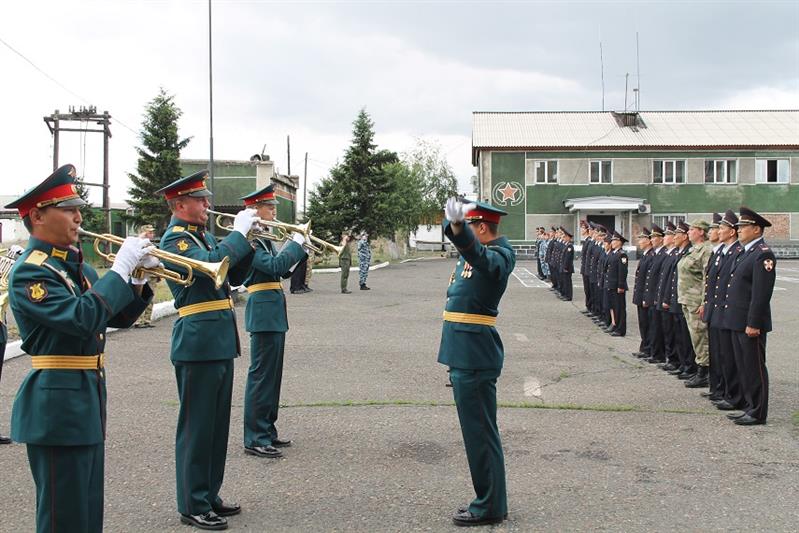В Туве новобранцы пополнили ряды Росгвардии