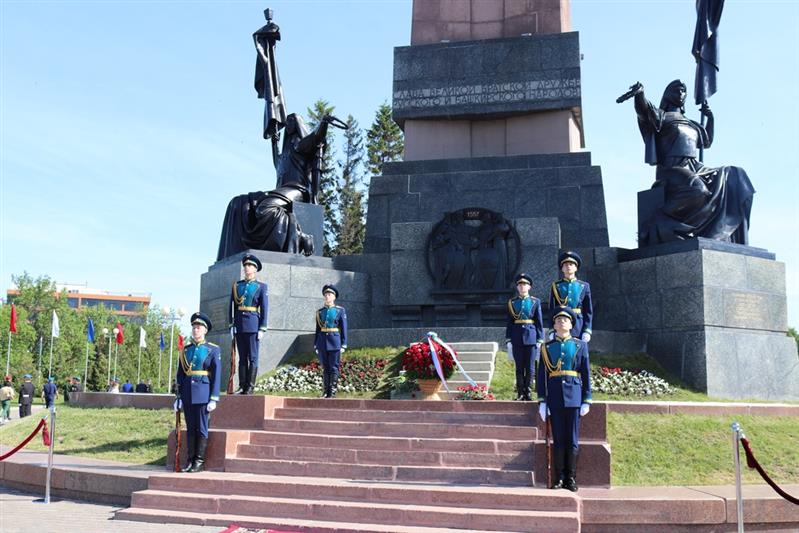 Росгвардия обеспечила правопорядок во время праздничных мероприятий, посвященных Дню России, Дню города и открытию фестиваля "Сердце Евразии" в Уфе