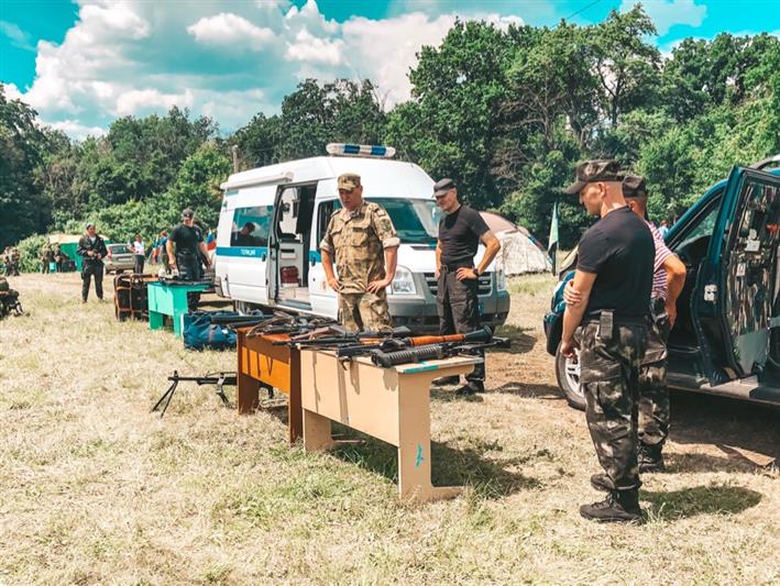 Белгородские росгвардейцы приняли участие в проведении областной «Зарницы»