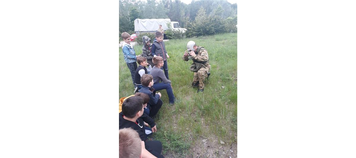 Липецкие росгвардейцы провели детский спортивный конкурс «Стань мужчиной»