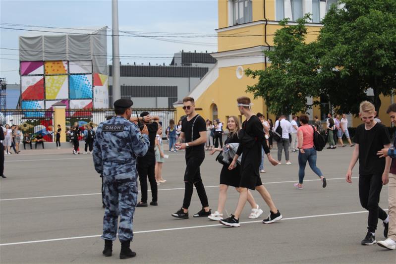 Сотрудники Росгвардии обеспечили правопорядок во время открытия Студенческой весны стран БРИКС и ШОС