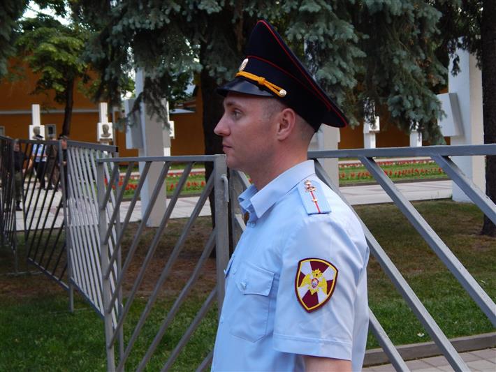 Сотрудники Росгвардии обеспечили правопорядок во время открытия Студенческой весны стран БРИКС и ШОС
