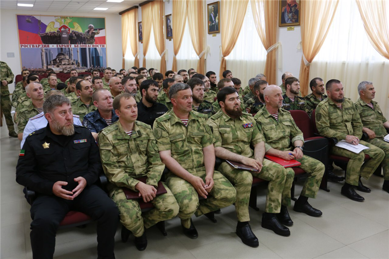 В Грозном подвели итоги служебно-боевой деятельности региональных подразделений Росгвардии за первое полугодие 2019 года