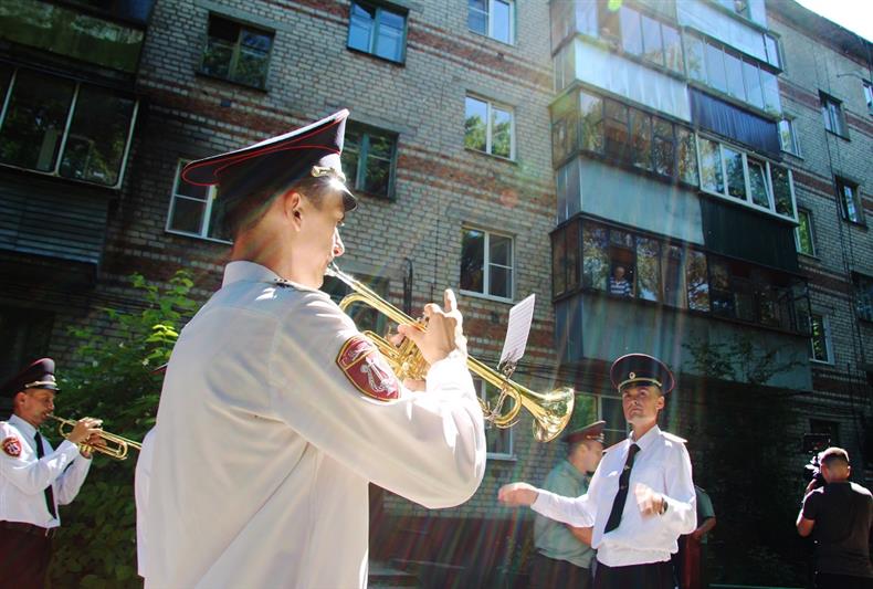 Первый командир курского полка внутренних войск отметил 92-летие