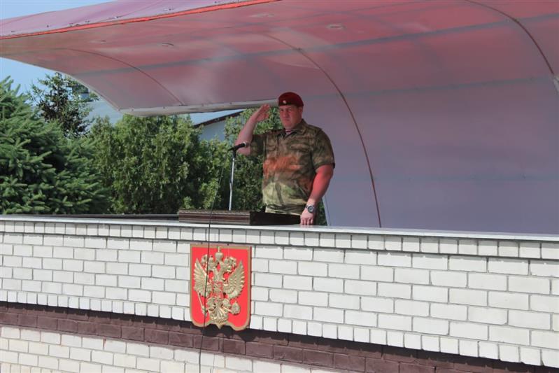 Торжества по случаю Дня России прошли в воинских частях грозненского соединения Росгвардии 