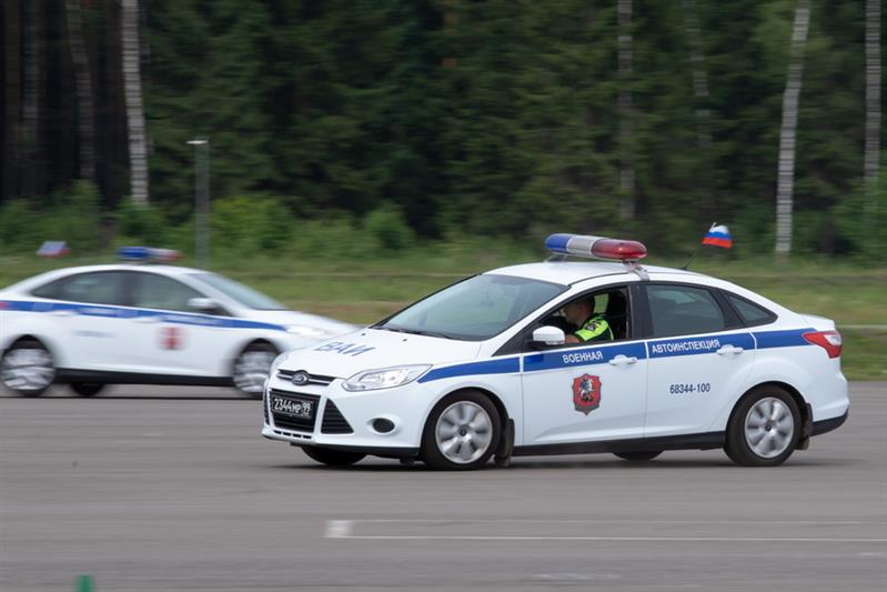 Всеармейский конкурс «Дорожный патруль»