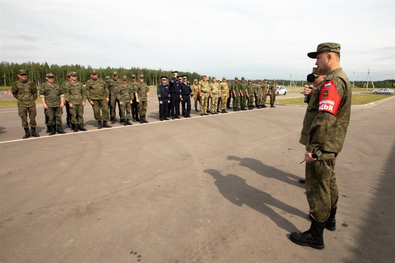 Всеармейский конкурс «Дорожный патруль»