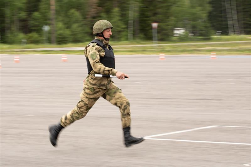Всеармейский конкурс «Дорожный патруль»
