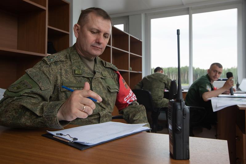 Всеармейский конкурс «Дорожный патруль»