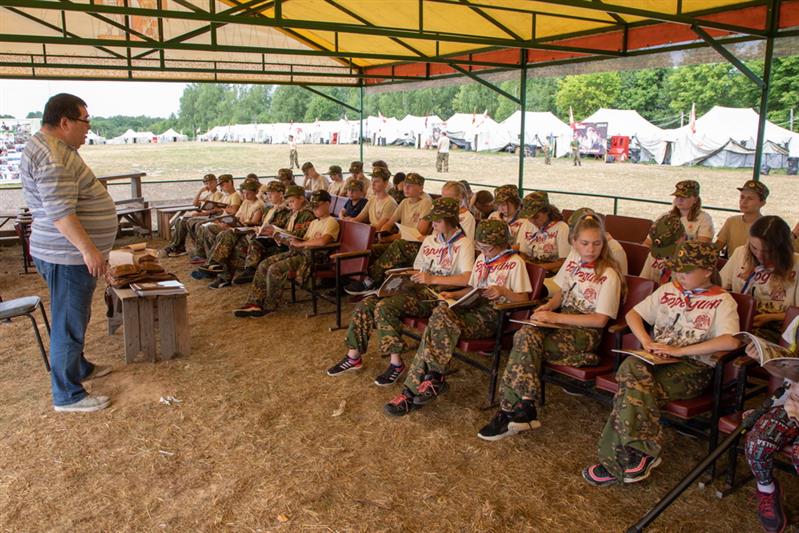 День Росгвардии в лагере «Бородино-2019»
