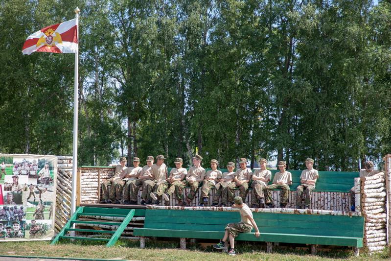 День Росгвардии в лагере «Бородино-2019»