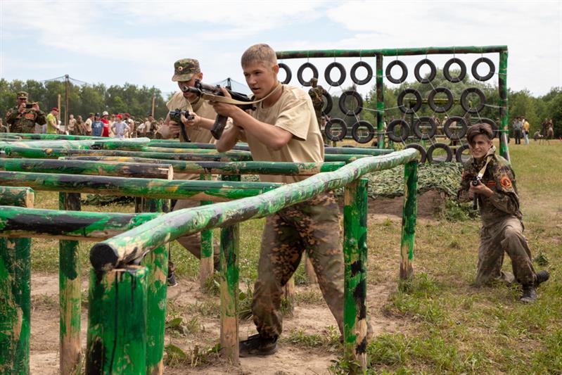 День Росгвардии в лагере «Бородино-2019»