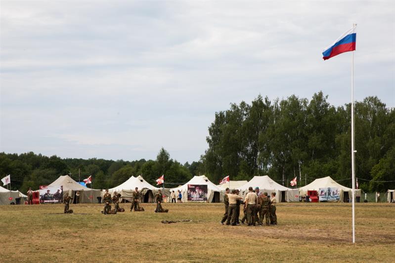 День Росгвардии в лагере «Бородино-2019»
