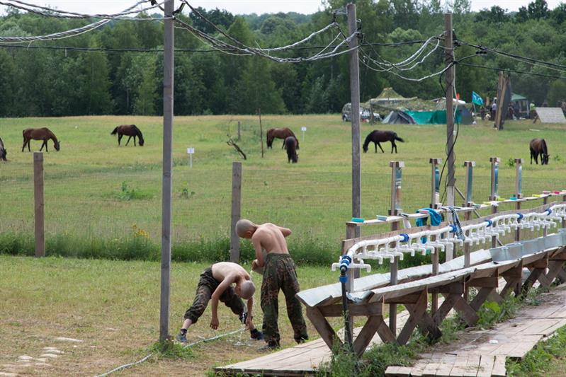День Росгвардии в лагере «Бородино-2019»