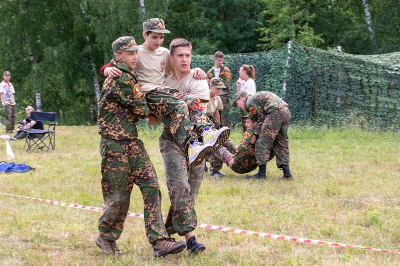 День Росгвардии в лагере «Бородино-2019»