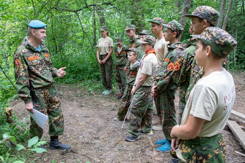 День Росгвардии в лагере «Бородино-2019»