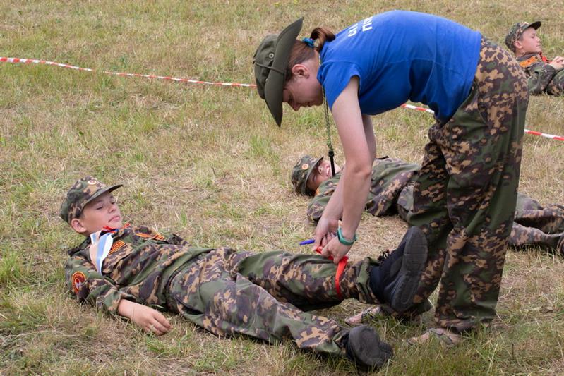 День Росгвардии в лагере «Бородино-2019»