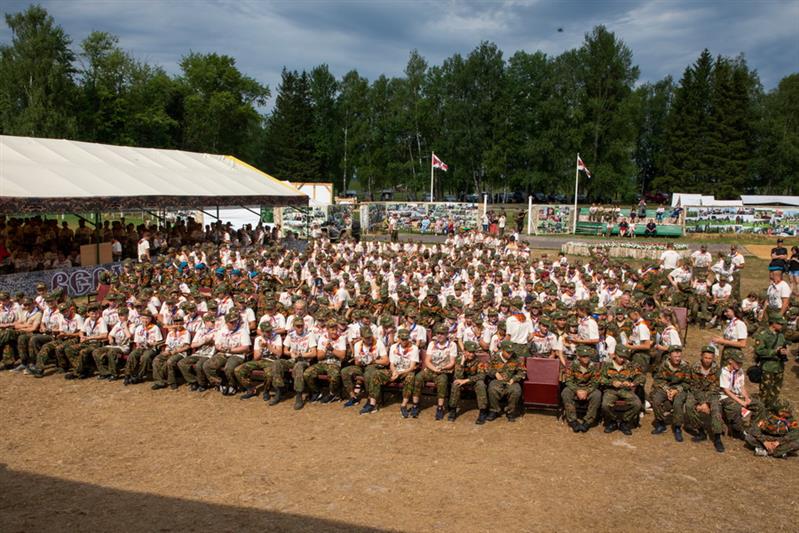 День Росгвардии в лагере «Бородино-2019»