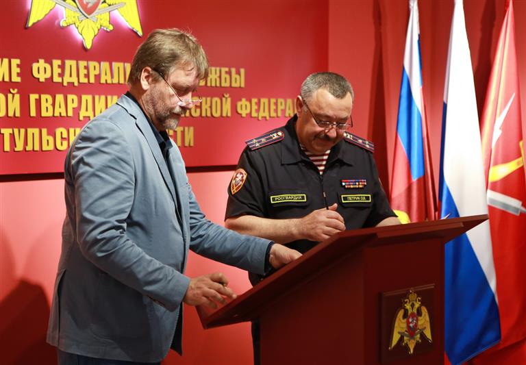 Подписано соглашение о сотрудничестве между Управлением Росгвардии по Тульской области и музеем-заповедником «Куликово Поле»