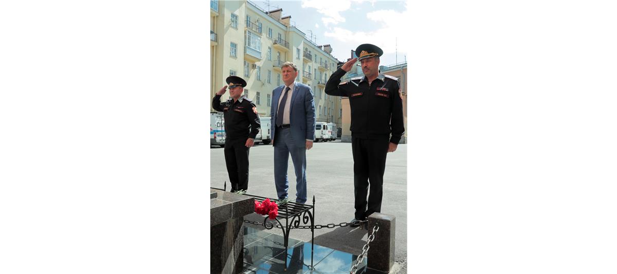 Председатель Заксобрания Санкт-Петербурга поблагодарил росгвардейцев за вклад в обеспечение правопорядка в регионе