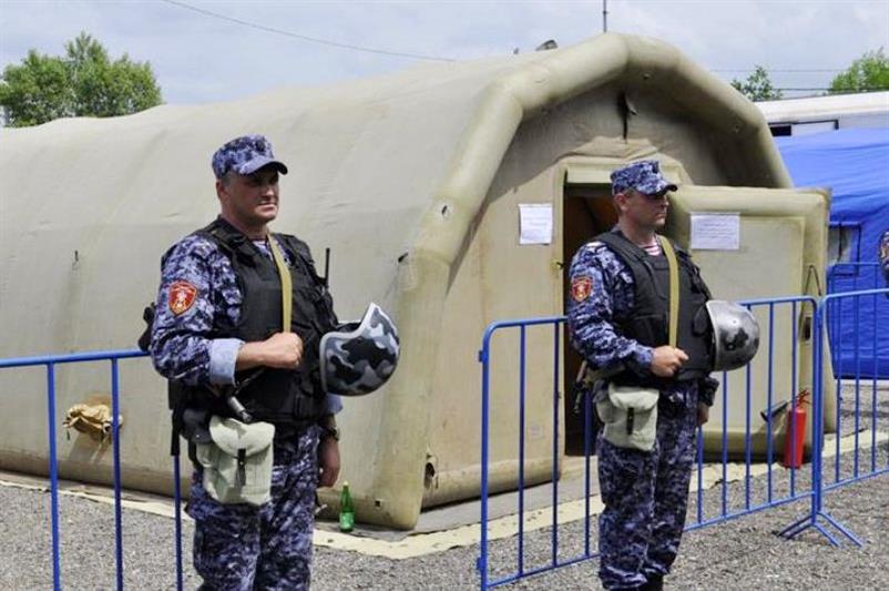 В Республике Адыгея сотрудники Росгвардии приняли участие в тактико-специальном учении
