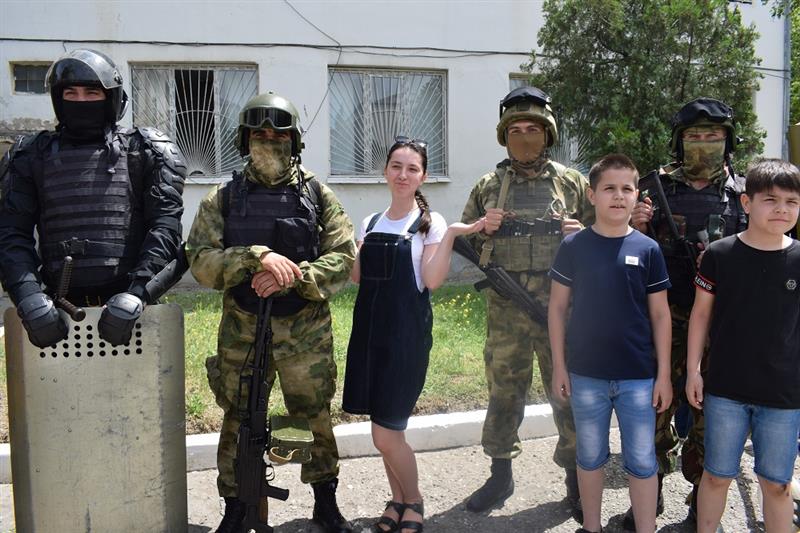 Дагестанский ОМОН «Сокол» отметил 28-летие со дня своего образования