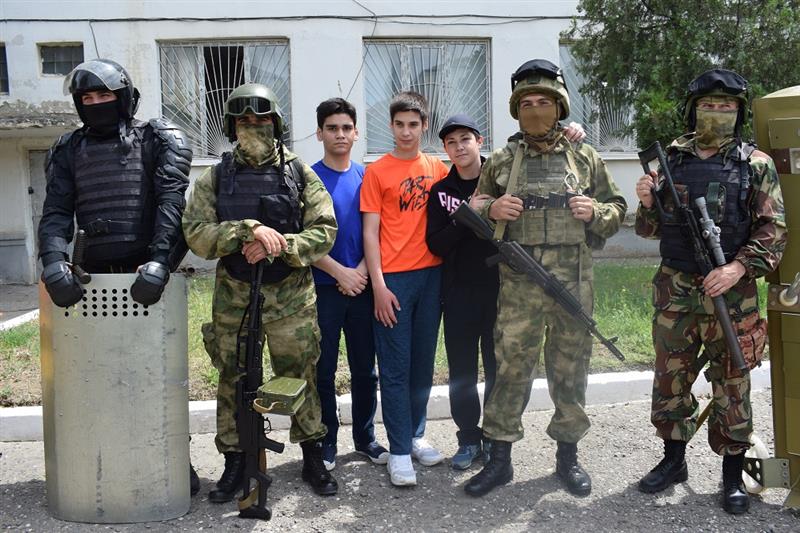 Дагестанский ОМОН «Сокол» отметил 28-летие со дня своего образования