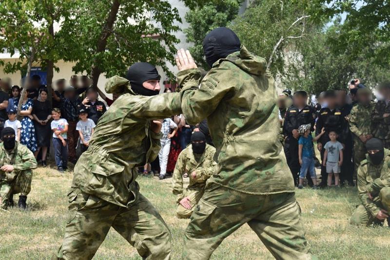 Дагестанский ОМОН «Сокол» отметил 28-летие со дня своего образования