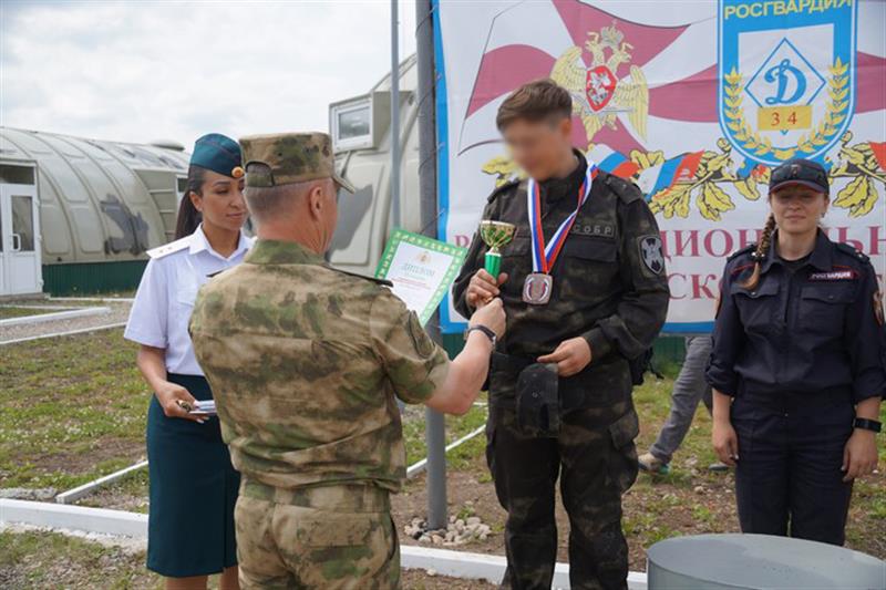 Команда Восточного округа заняла первое место на чемпионате Росгвардии по стрельбе из боевого ручного стрелкового оружия