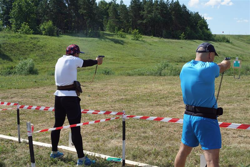 В Липецке прошел чемпионат Центрального округа Росгвардии по служебному биатлону