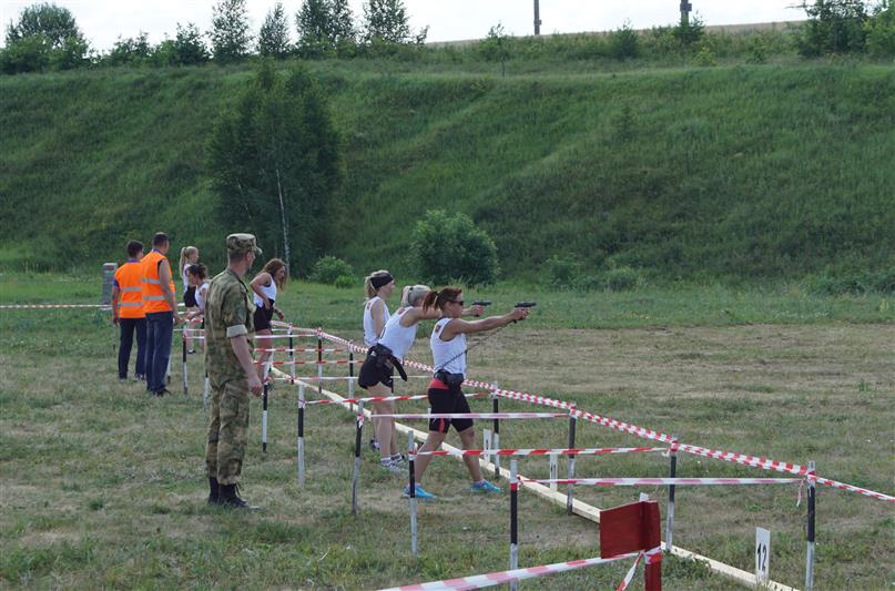В Липецке прошел чемпионат Центрального округа Росгвардии по служебному биатлону