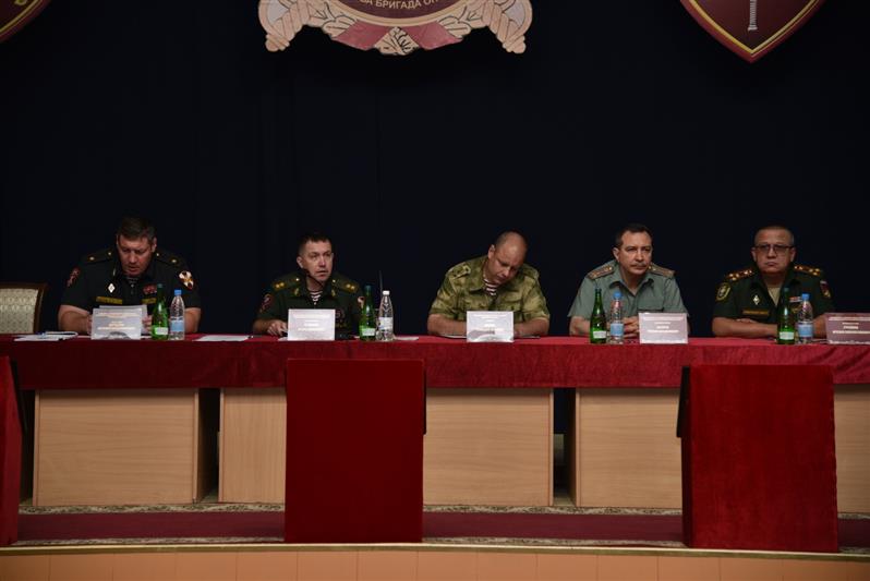 В Грозном подвели итоги служебно-боевой деятельности региональных подразделений Росгвардии за первое полугодие 2019 года